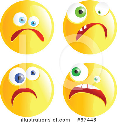 Royalty-Free (RF) Emoticons Clipart Illustration by Prawny - Stock Sample #67448