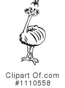 Emu Clipart #1110558 by Dennis Holmes Designs