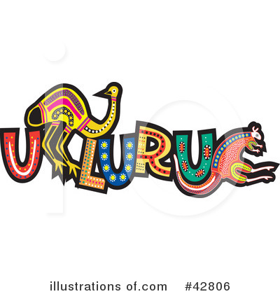 Uluru Clipart #42806 by Dennis Holmes Designs