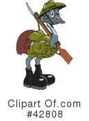 Emu Clipart #42808 by Dennis Holmes Designs