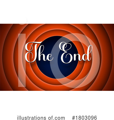 The End Clipart #1803096 by Vector Tradition SM