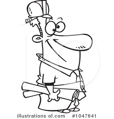 Royalty-Free (RF) Engineer Clipart Illustration by toonaday - Stock Sample #1047641