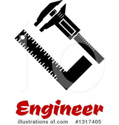 Royalty-Free (RF) Engineer Clipart Illustration by Vector Tradition SM - Stock Sample #1317405