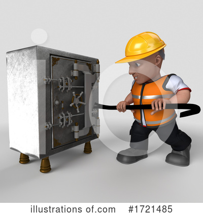 Royalty-Free (RF) Engineer Clipart Illustration by KJ Pargeter - Stock Sample #1721485