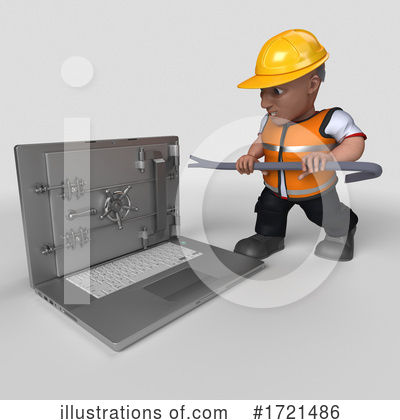 Royalty-Free (RF) Engineer Clipart Illustration by KJ Pargeter - Stock Sample #1721486