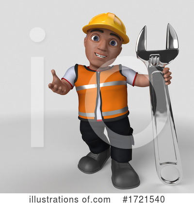 Royalty-Free (RF) Engineer Clipart Illustration by KJ Pargeter - Stock Sample #1721540
