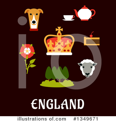 Royalty-Free (RF) England Clipart Illustration by Vector Tradition SM - Stock Sample #1349671