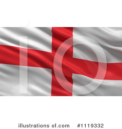 Royalty-Free (RF) England Flag Clipart Illustration by stockillustrations - Stock Sample #1119332