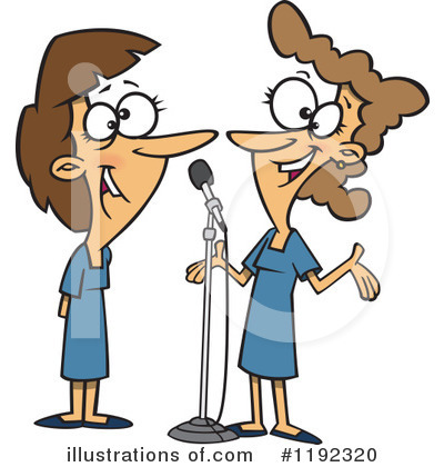 Singing Clipart #1192320 by toonaday