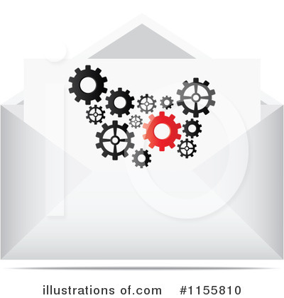 Royalty-Free (RF) Envelope Clipart Illustration by Andrei Marincas - Stock Sample #1155810
