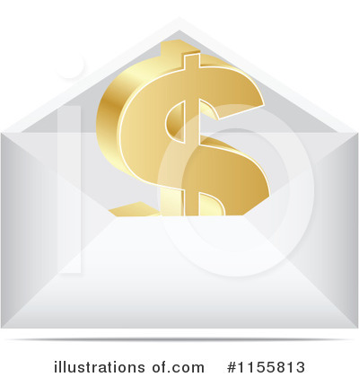 Royalty-Free (RF) Envelope Clipart Illustration by Andrei Marincas - Stock Sample #1155813