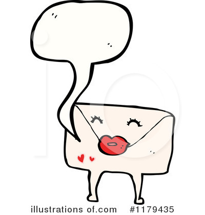 Royalty-Free (RF) Envelope Clipart Illustration by lineartestpilot - Stock Sample #1179435