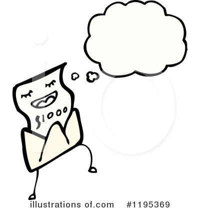 Royalty-Free (RF) Envelope Clipart Illustration by lineartestpilot - Stock Sample #1195369