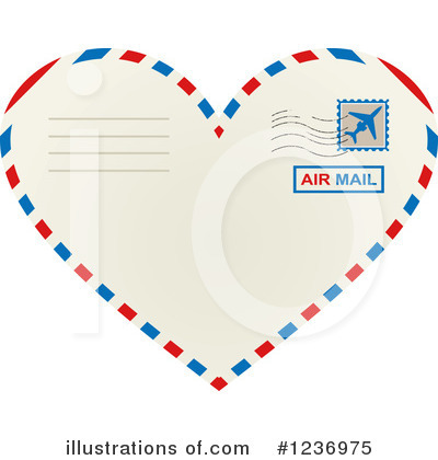 Royalty-Free (RF) Envelope Clipart Illustration by Vector Tradition SM - Stock Sample #1236975
