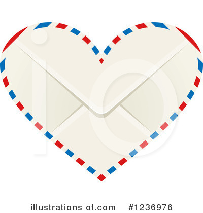 Royalty-Free (RF) Envelope Clipart Illustration by Vector Tradition SM - Stock Sample #1236976