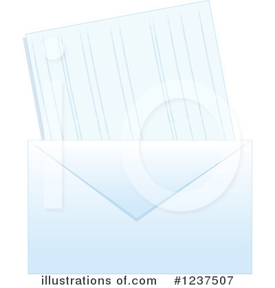 Royalty-Free (RF) Envelope Clipart Illustration by Pams Clipart - Stock Sample #1237507