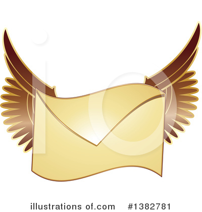 Air Mail Clipart #1382781 by MilsiArt