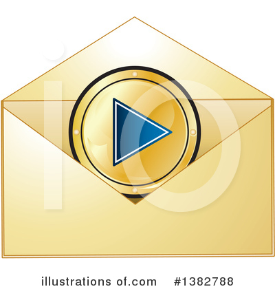 Royalty-Free (RF) Envelope Clipart Illustration by MilsiArt - Stock Sample #1382788