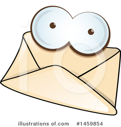 Envelope Clipart #1459854 by Domenico Condello