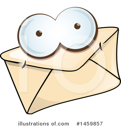 Envelope Clipart #1459857 by Domenico Condello