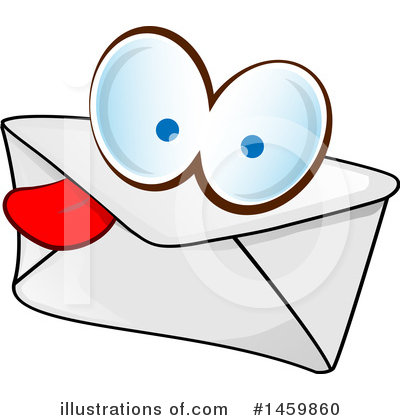 Envelope Clipart #1459860 by Domenico Condello