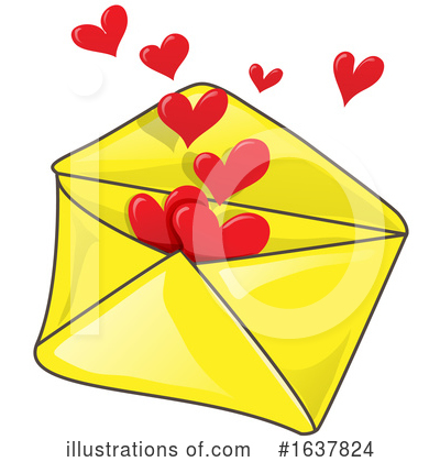Royalty-Free (RF) Envelope Clipart Illustration by Domenico Condello - Stock Sample #1637824