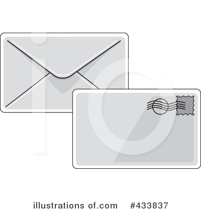 Royalty-Free (RF) Envelope Clipart Illustration by Pams Clipart - Stock Sample #433837