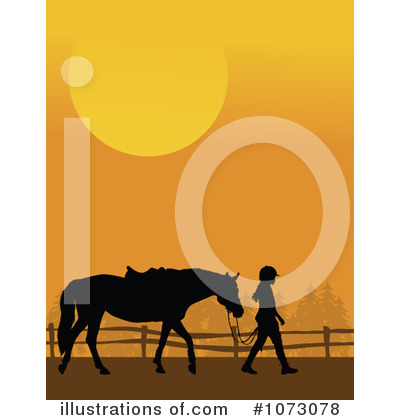 Horse Clipart #1073078 by Maria Bell