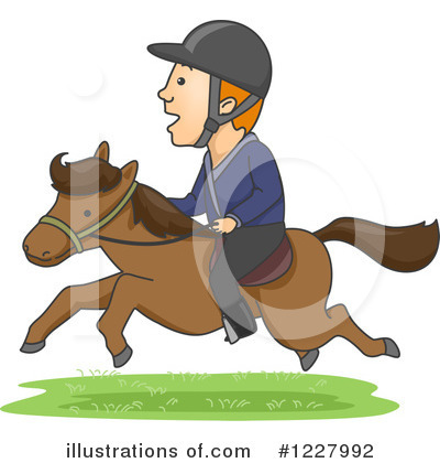 Royalty-Free (RF) Equestrian Clipart Illustration by BNP Design Studio - Stock Sample #1227992