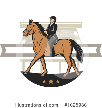 Royalty-Free (RF) Equestrian Clipart Illustration by Vector Tradition SM - Stock Sample #1625986