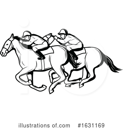 Jockey Clipart #1631169 by Vector Tradition SM