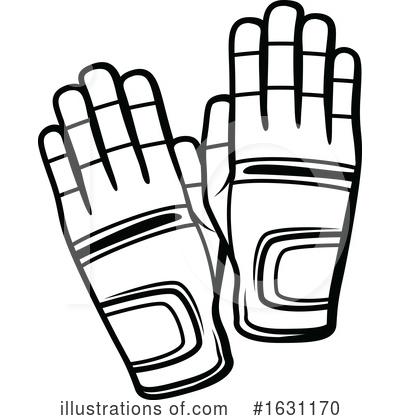 Gloves Clipart #1631170 by Vector Tradition SM