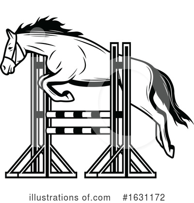 Royalty-Free (RF) Equestrian Clipart Illustration by Vector Tradition SM - Stock Sample #1631172