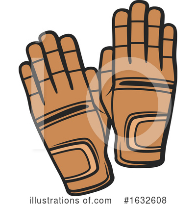 Gloves Clipart #1632608 by Vector Tradition SM