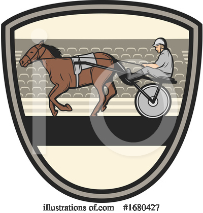 Royalty-Free (RF) Equestrian Clipart Illustration by Vector Tradition SM - Stock Sample #1680427