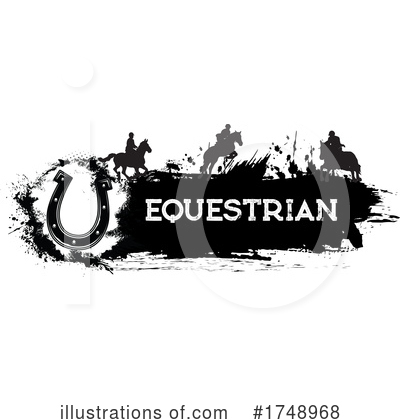Royalty-Free (RF) Equestrian Clipart Illustration by Vector Tradition SM - Stock Sample #1748968