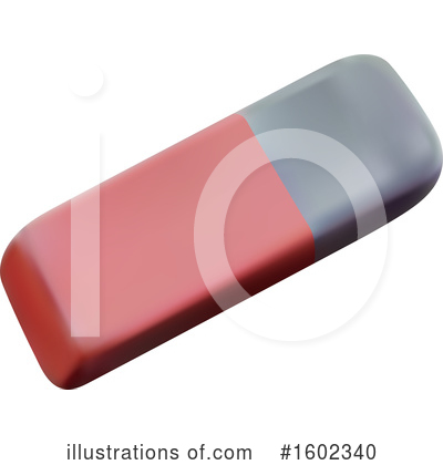 Royalty-Free (RF) Eraser Clipart Illustration by dero - Stock Sample #1602340
