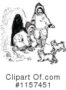 Eskimo Clipart #1157451 by Prawny Vintage