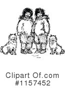 Eskimo Clipart #1157452 by Prawny Vintage