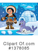 Eskimo Clipart #1378085 by visekart