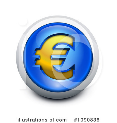 Royalty-Free (RF) Euro Clipart Illustration by Oligo - Stock Sample #1090836