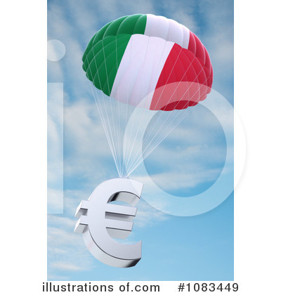 Royalty-Free (RF) Euro Symbol Clipart Illustration by stockillustrations - Stock Sample #1083449