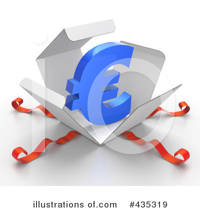 Royalty-Free (RF) Euro Symbol Clipart Illustration by Tonis Pan - Stock Sample #435319