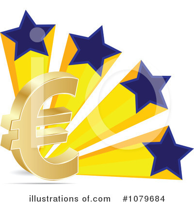 Euro Symbol Clipart #1079684 by Andrei Marincas