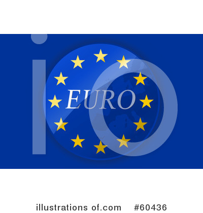 Royalty-Free (RF) Europe Flag Clipart Illustration by Oligo - Stock Sample #60436