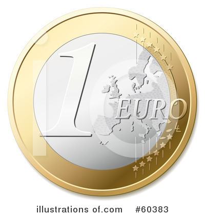 Euros Clipart #60383 by Oligo
