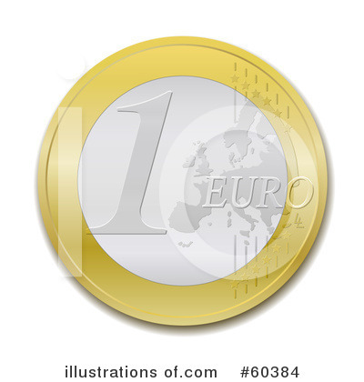 Euros Clipart #60384 by Oligo