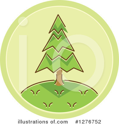 Royalty-Free (RF) Evergreen Clipart Illustration by BNP Design Studio - Stock Sample #1276752
