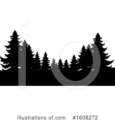 Woods Clipart #1608272 by AtStockIllustration