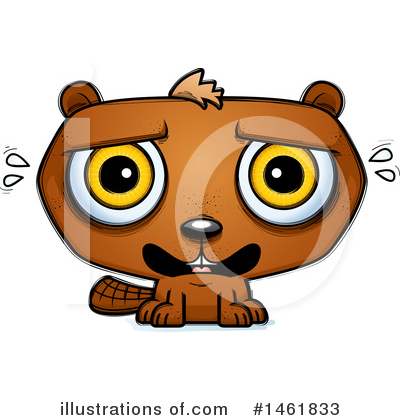 Evil Beaver Clipart #1461833 by Cory Thoman